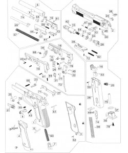 WE M-92 пятка магазина Part 35