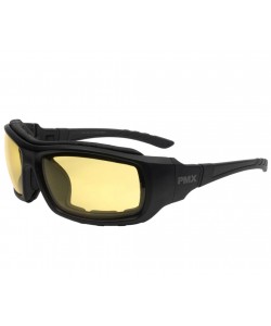 Очки стрелковые PMX Rash G-8330ST Anti-fog 89% (желтые)