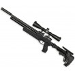 Пневматическая винтовка Ataman M20 647 ST Ультракомпакт (Soft-Touch Black, PCP, редуктор) 6,35 мм - фото № 2
