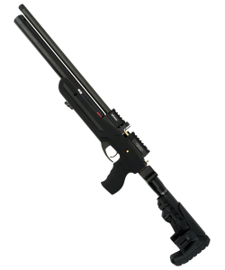 Пневматическая винтовка Ataman M20 SD 647 Ультра-компакт (Soft-Touch Black, PCP, полнотел, редуктор) 6,35 мм