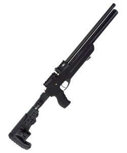 Пневматическая винтовка Ataman M20 SD 647 Ультра-компакт (Soft-Touch Black, PCP, полнотел, редуктор) 6,35 мм