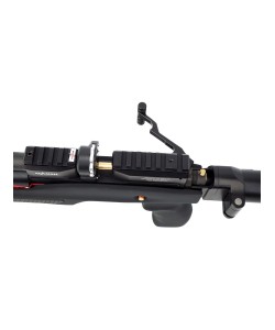 Пневматическая винтовка Ataman M20 SD 647 Ультра-компакт (Soft-Touch Black, PCP, полнотел, редуктор) 6,35 мм
