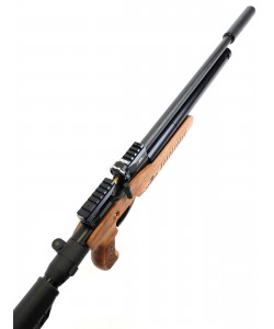 Пневматическая винтовка Ataman M20 SD 647 Ультра-компакт (Орех, PCP, полнотел, редуктор) 6,35 мм