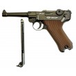 |Б/у| Пневматический пистолет Gletcher P08 (Parabellum) (№ 192ком) - фото № 4
