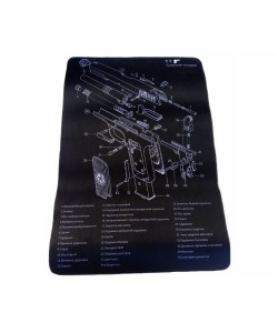 Коврик для чистки оружия ТТ  (Россия)