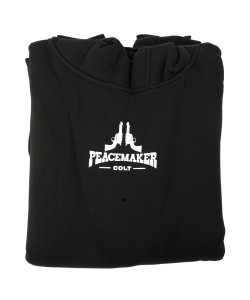 Худи оверсайз Pnevmat24 Colt Peacemaker флисовая, унисекс (Black)
