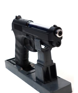 Пневматический пистолет Ekol ES P92 B Beretta Black (металл, Blowback)