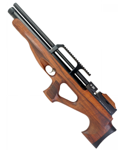Пневматическая винтовка Kuzey K30 BullPup, боковой взвод (орех, PCP, ★3 Дж) 6,35 мм