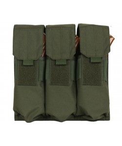 Подсумок Phoenix тройной, с клапаном под 6 магазинов АК (Olive)