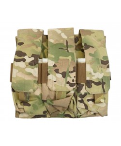 Подсумок Phoenix тройной, с клапаном под 6 магазинов АК (Multicam)