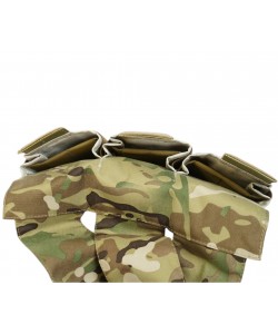 Подсумок Phoenix тройной, с клапаном под 6 магазинов АК (Multicam)