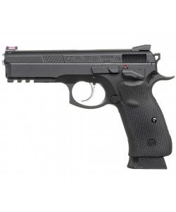 Страйкбольный пистолет KJW CZ-75 SP-01 Shadow CO₂ GBB Black