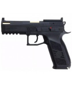 Страйкбольный пистолет KJW P-09 CZ CO₂ GBB Optics Ready