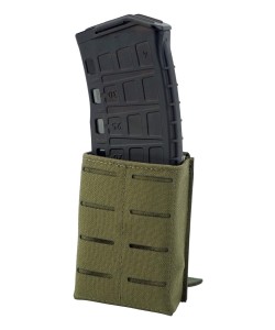 Подсумок Wartech MP-121 «Шторм» под магазин АК/AR серии, пластик. вставка (олива)