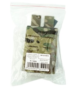 Подсумок Wartech MP-121 «Шторм» под магазин АК/AR серии, пластик. вставка (Multicam)