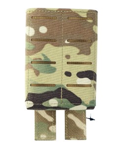 Подсумок Wartech MP-121 «Шторм» под магазин АК/AR серии, пластик. вставка (Multicam)