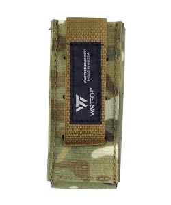 Подсумок Wartech MP-122 «Град» под пистолетный магазин, пластик. вставка (Multicam)