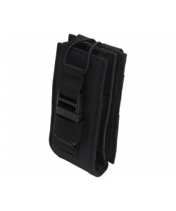 Подсумок Wartech UP-112 «Прибой» под радиостанцию, универсальный (черный)