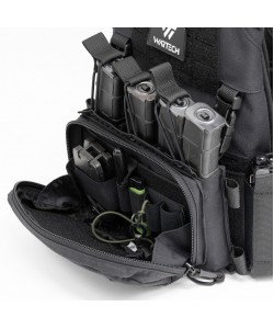 Разгрузочный жилет Wartech TV-131 «Опер» Микрориг (черный)