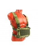 Разгрузочный жилет Wartech TV-131 «Опер» Микрориг (мох ATFG)