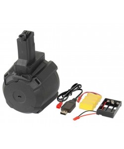 Магазин электро-бункерный Cyma для MP5, 1200 шаров (voice control, HY-400B)