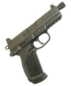 |Б/у| Страйкбольный пистолет Tokyo Marui FNX-45 Tactical GBB Black (№ 207ком)