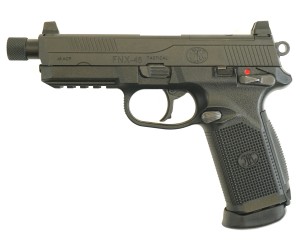|Б/у| Страйкбольный пистолет Tokyo Marui FNX-45 Tactical GBB Black (№ 207ком)