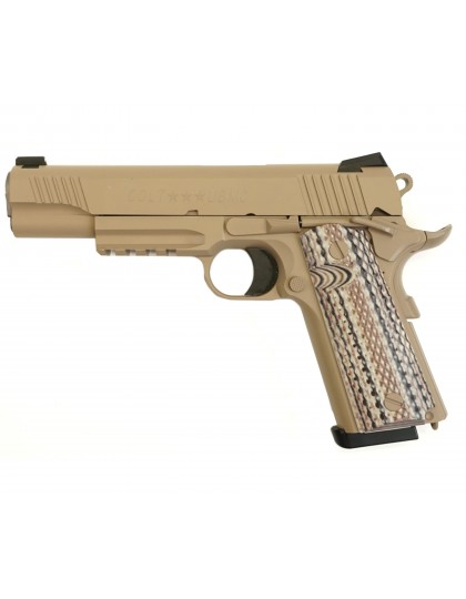 |Б/у| Страйкбольный пистолет Tokyo Marui Colt M45A1 Tan GBB (№ 211ком)
