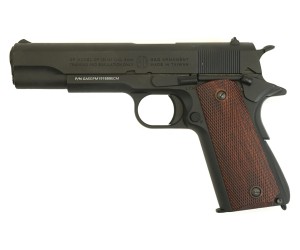 |Б/у| Страйкбольный пистолет G&G GPM1911 (Colt) Black Tip (№ 216ком)