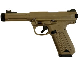 |Б/у| Страйкбольный пистолет ACTION ARMY AAP01 ASSASSIN GBB TAN (№ 210ком)
