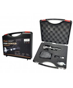 Фонарь FiTorch P35R KIT поисковый, дальнобойный (USB зарядка, Power Bank, светофильтры, 1200 лм)