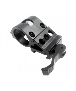 Крепление боковое Centershot со смещением, быстросъемное на Weaver для фонаря или ЛЦУ