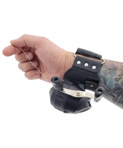 Крепление катушки для боуфишинга на руку широкое (липучка)