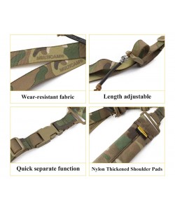 Ремень оружейный двухточечный EmersonGear Quick Adjust Padded (Multicam)