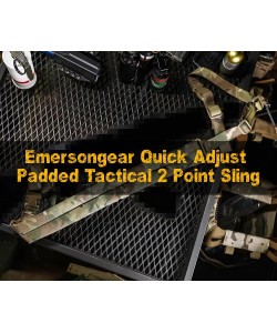 Ремень оружейный двухточечный EmersonGear Quick Adjust Padded (Multicam)