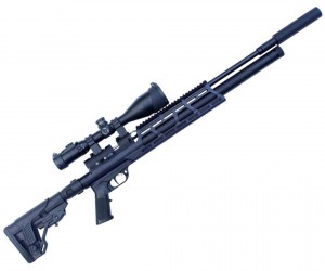 Пневматическая винтовка Jaeger SPR AL1L алюминий (PCP, редуктор, ствол AP590, полигонал) 6,35 мм