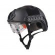 Шлем тактический EmersonGear Fast Helmet Protective Goggle PJ Type (Black) - фото № 1