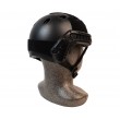 Шлем тактический EmersonGear Fast Helmet Protective Goggle PJ Type (Black) - фото № 6
