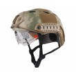 Шлем тактический EmersonGear Fast Helmet Protective Goggle PJ Type (Green Camo) - фото № 1