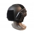 Шлем тактический EmersonGear ACH MICH 2002 Helmet-Special action ver. (Black) - фото № 3