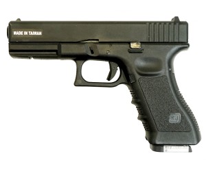 |Уценка| Страйкбольный пистолет KJW KP-17 Glock G17 CO₂ Black, металл. затвор (№ 603-УЦ)