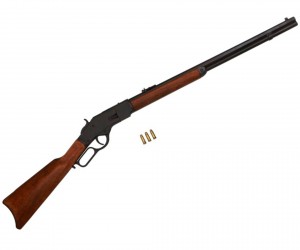 Макет винтовка Винчестер 73 модель, металл (США, 1873 г.) DE-7318