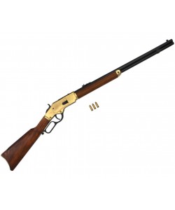 Макет винтовка Винчестер 73 модель, металл, латунная отделка (США, 1873 г.) DE-5318