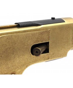 Макет винтовка Винчестер 73 модель, металл, латунная отделка (США, 1873 г.) DE-5318