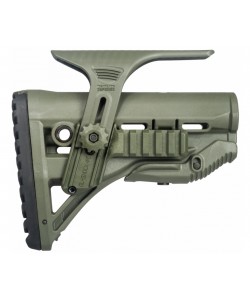 Подщечник Fab Defense GSPCP с планкой Picatinny для приклада GL-SHOCK (Green)