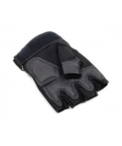 Перчатки тактические Стикхант Major Half укороченные прорезиненные (черные)