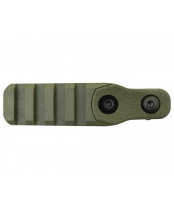 Планка Picatinny Fab Defense MA-1 на систему M-LOK цевья Vanguard (4 слота, Green)