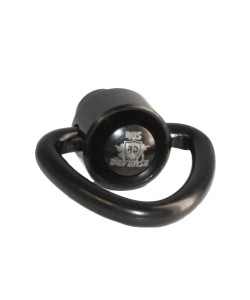 Антабка быстросъемная Rus Defense QD, острая петля (Black)