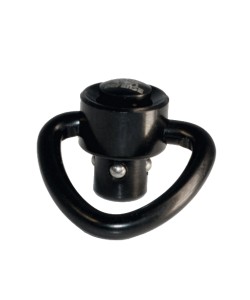 Антабка быстросъемная Rus Defense QD, острая петля (Black)