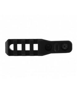 Планка Picatinny Rus Defense выносная на M-LOK, 85 мм (Black)